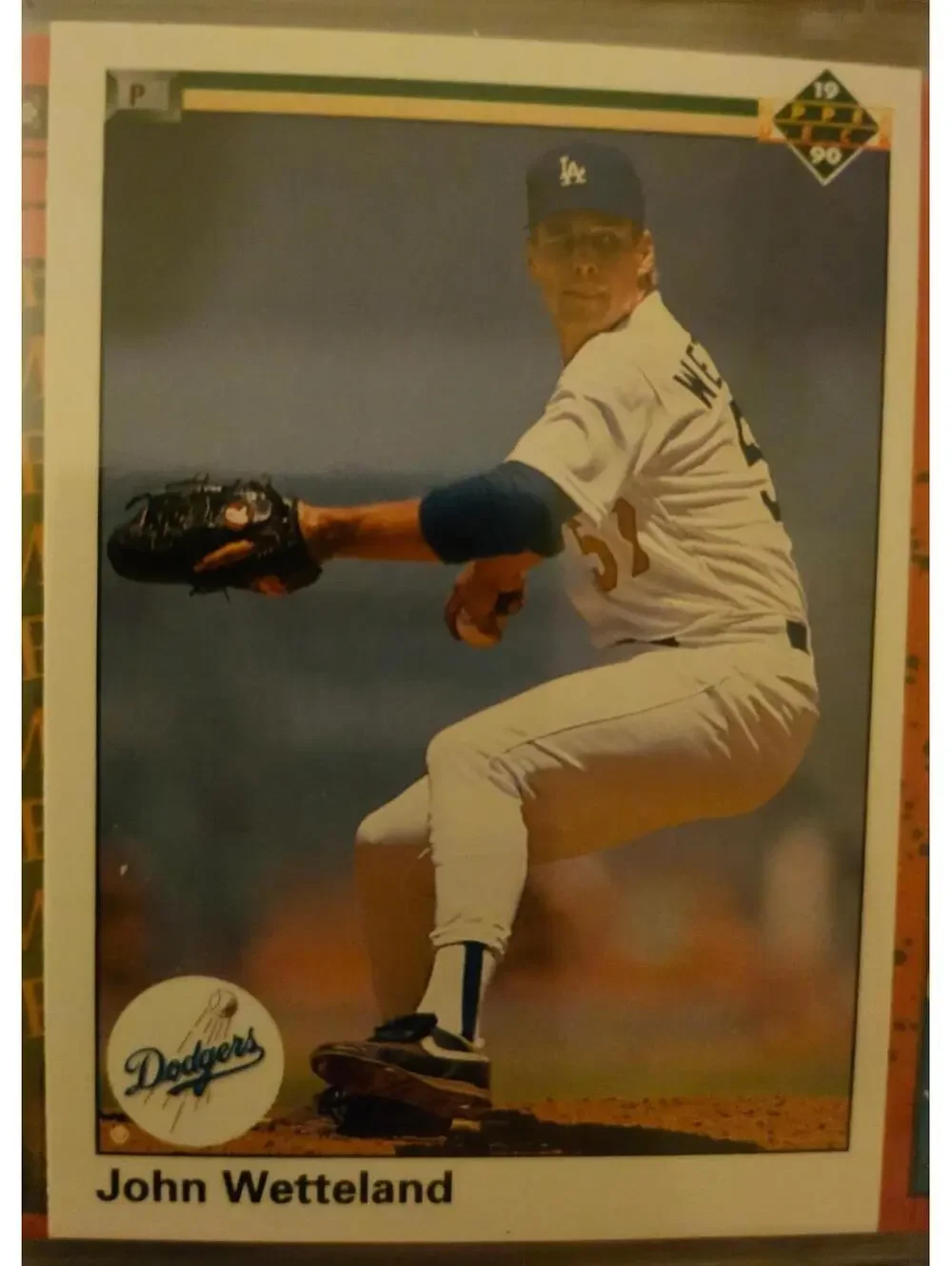 John Wetteland - 1990 Upper Deck Baseball - Rookie Card RC #377